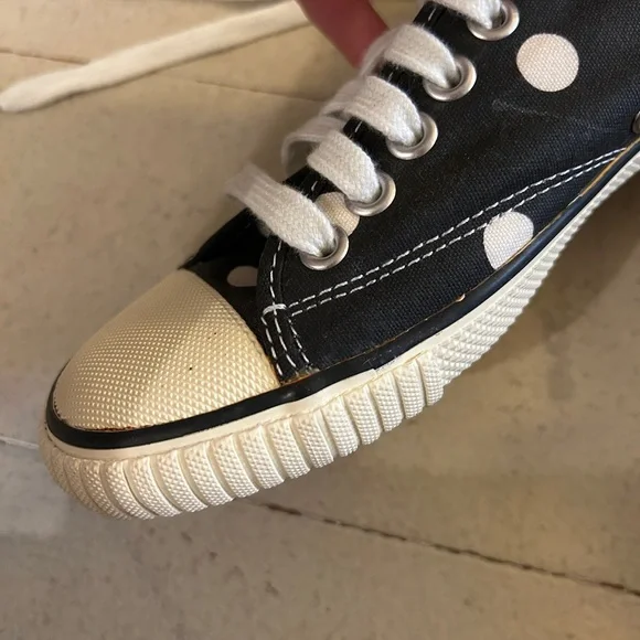 COMME des GARÇONS x Tretorn Dot Canvas Sneakers - Picture 9 of 9